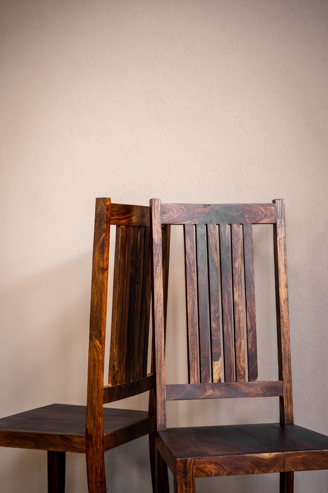 Stuhl aus Palisander, braun, B 43 cm, H 110 cm, T 45 cm von fischer's lagerhaus