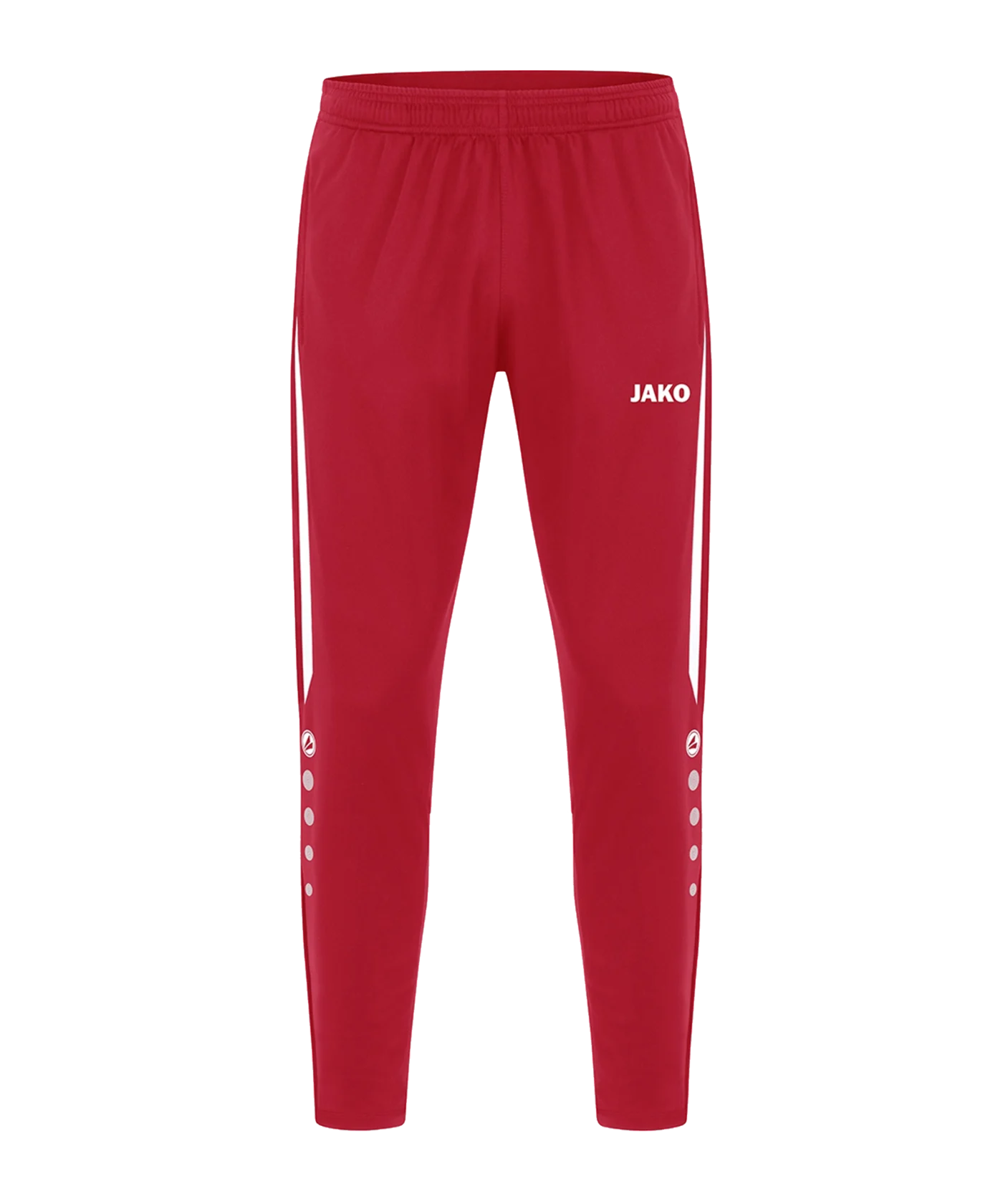 JAKO Power Polyesterhose Damen Rot Weiss F105