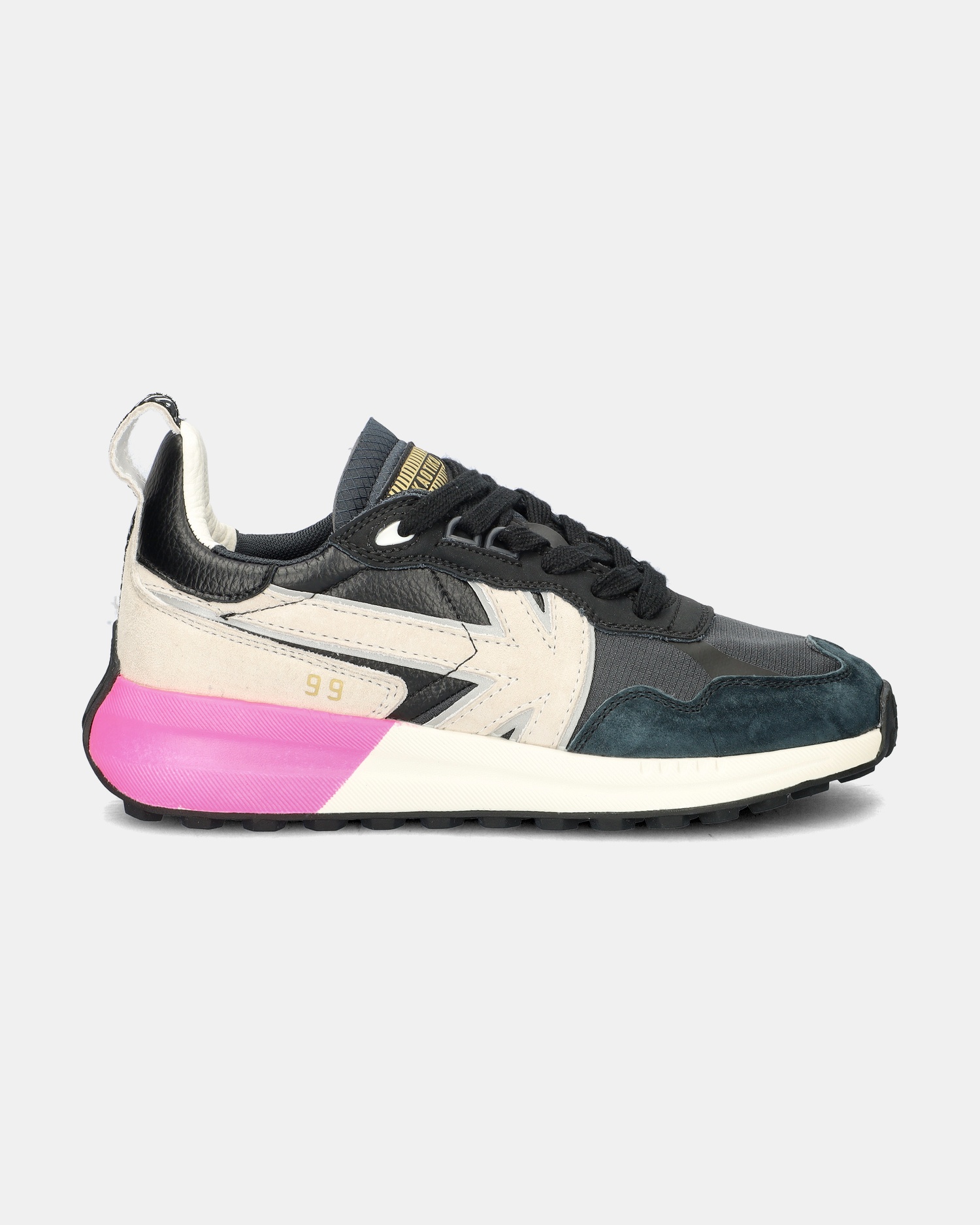 Kaotiko Detroit 99 Lage sneakers  - zwart