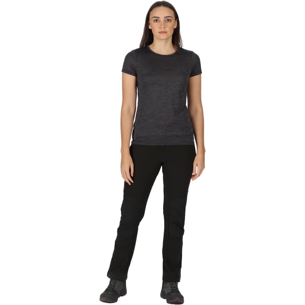 Pantalon randonnée REGATTA W QUESTRA IV BLACK