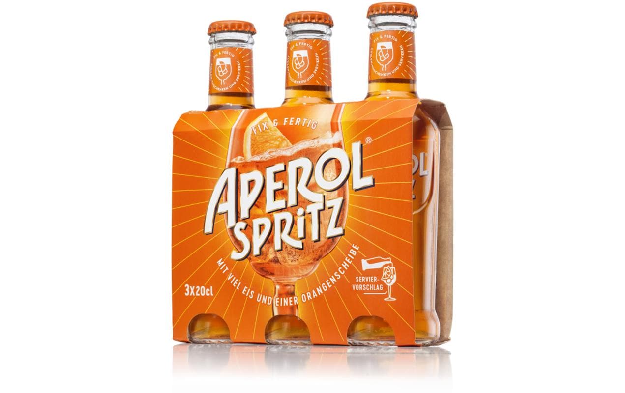Spritz 3 x 0.2 lPrickelndes Apérogetränk