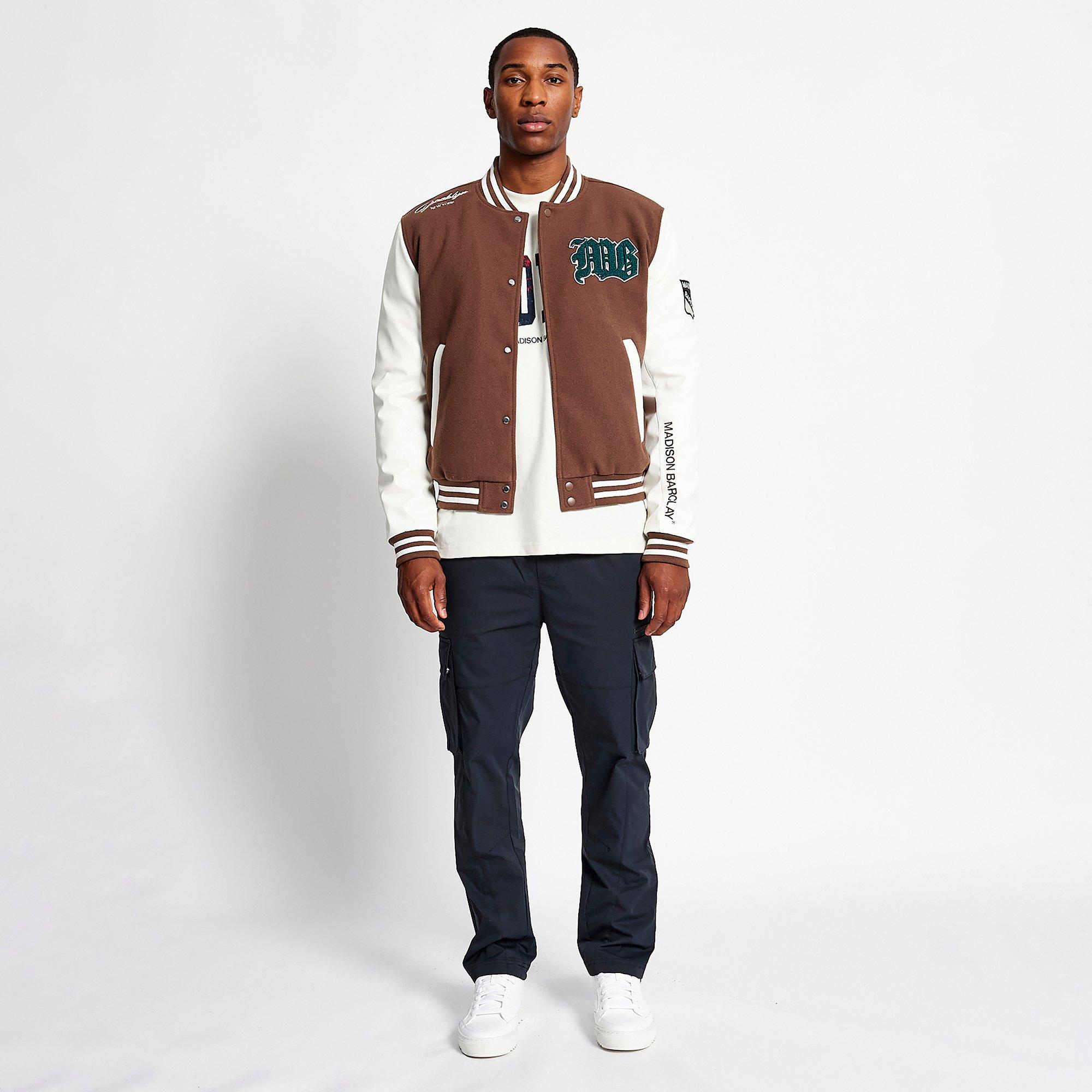 Madison Barclay Central Baseball Wool Jacket