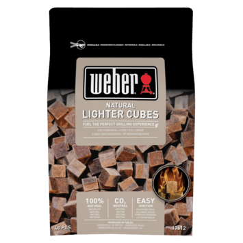 Weber aanmaakblokjes Eco bruin 48 stuks