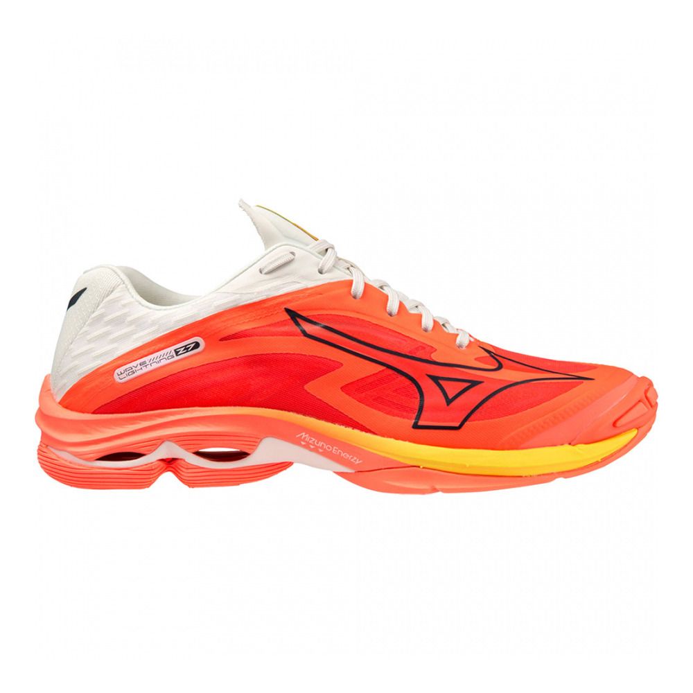 Mizuno WAVE LIGHTNING Z7 - Chaussures volleyball neonflame/black/bolt (neon)
