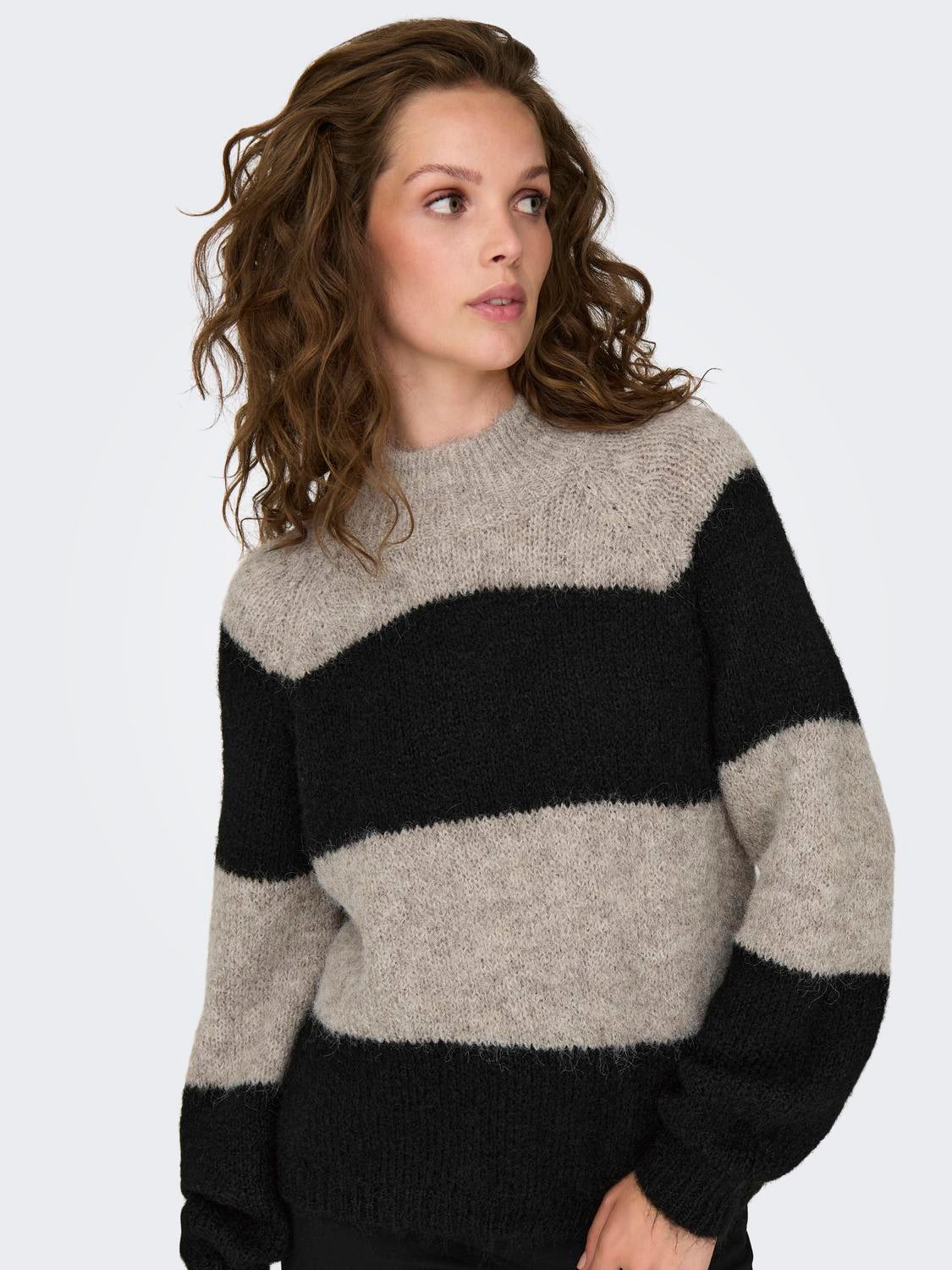 JDYZOEY Strickpullover Chateau Gray
