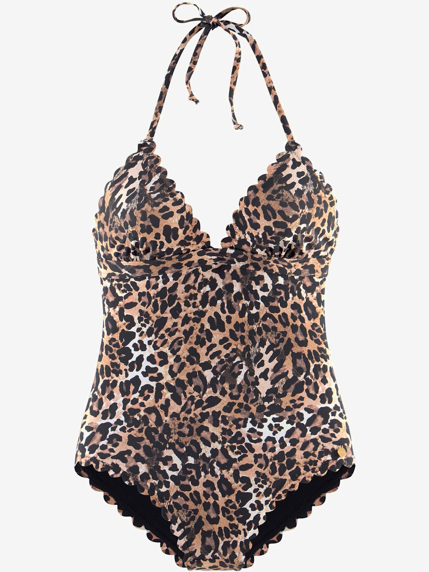 Maillot de bain imprimé léopard tendance