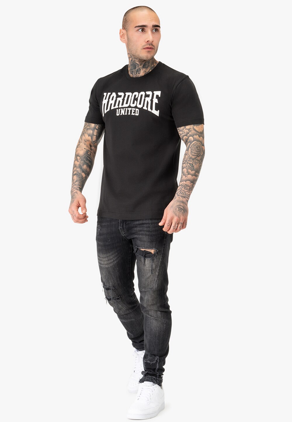 Hardcore United Herren T-Shirt normale Passform CLASSIC UNITED