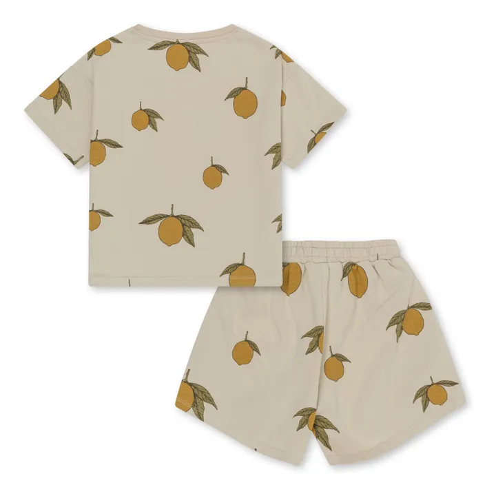 Konges Sløjd Ensemble Pyjama Coton Bio | Jaune