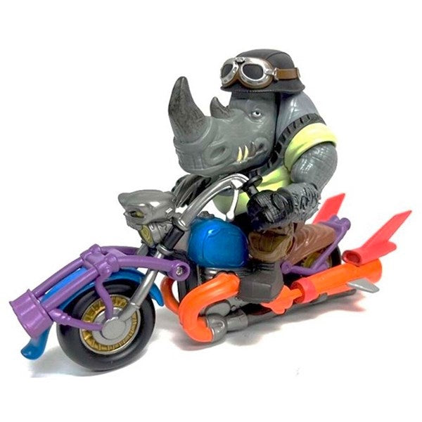 Køb Turtles Mutant Mayhem Rocksteady Cycle Rocksteady