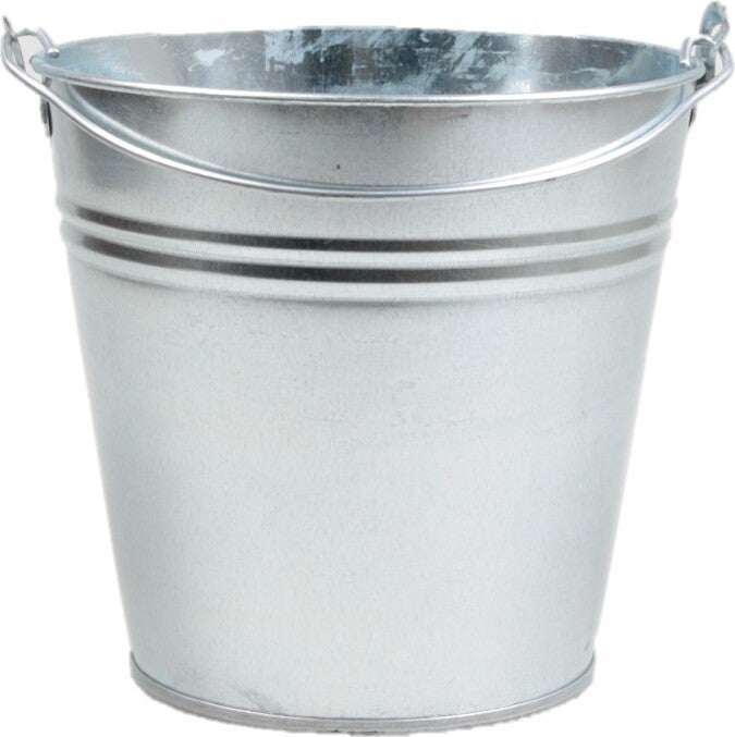 Zinc Collection plantenemmer Chris zink 24,5 x 24,5 x 23 cm