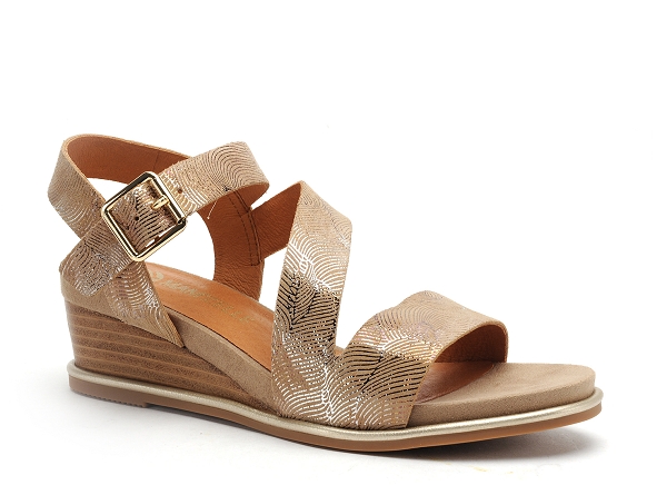 Mamzelle nu pieds talons femme noala beige