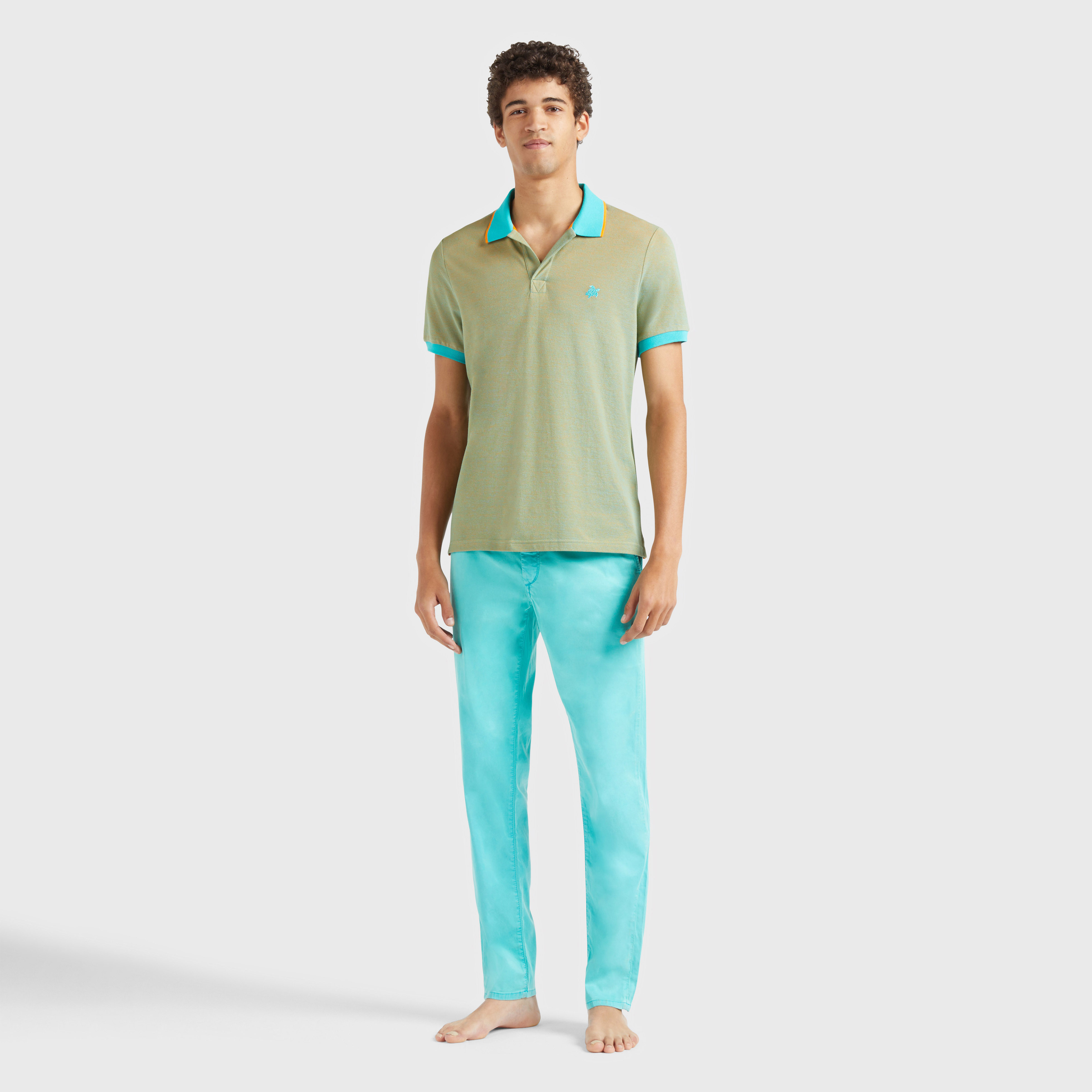 Polo en Coton Organique Homme Uni