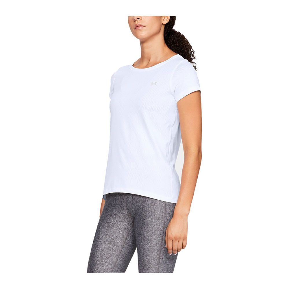 Under Armour HEATGEAR - Maillot Femme blanc