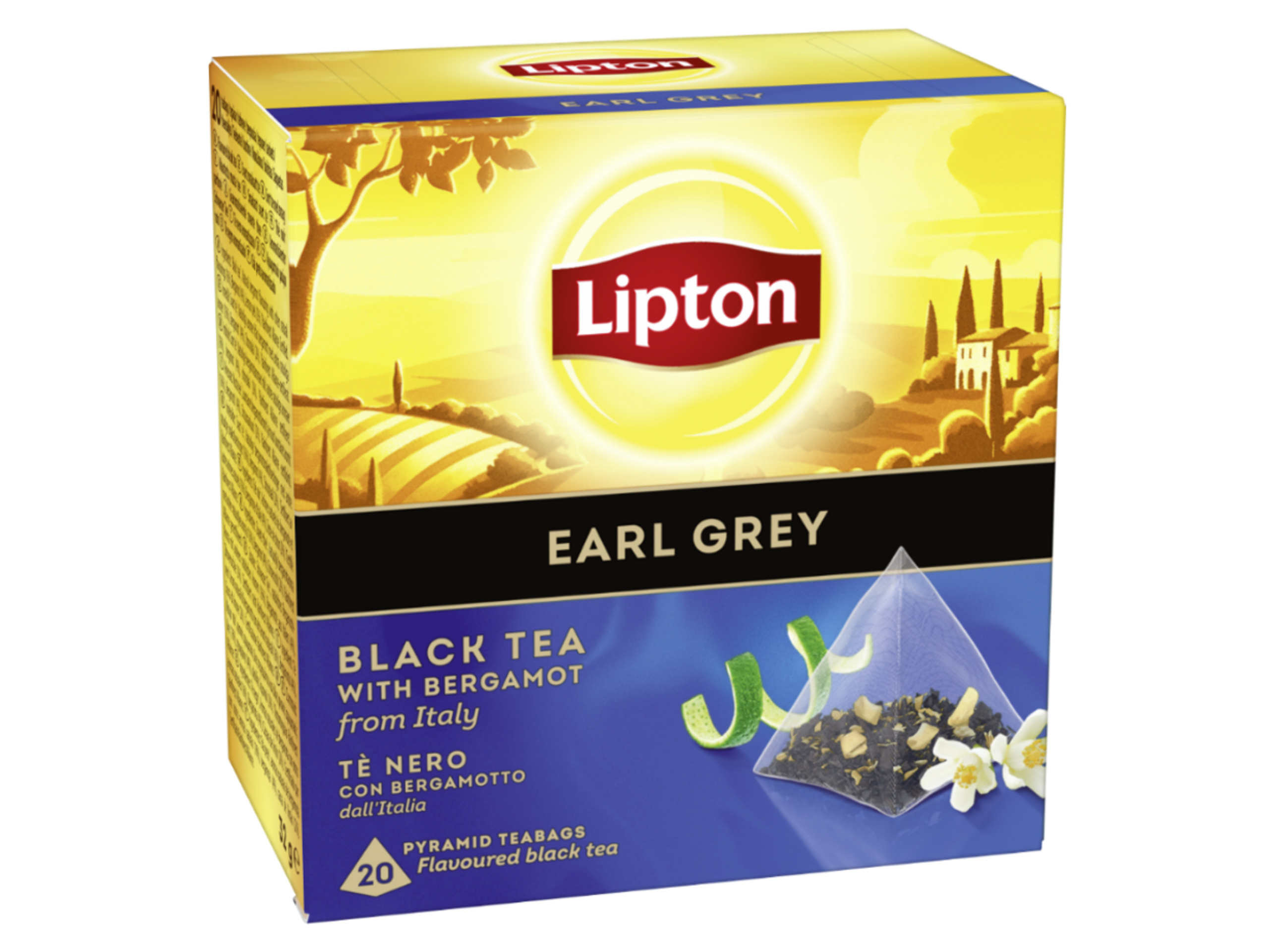 CHÁ PRETO LIPTON EARL GREY 20 UN