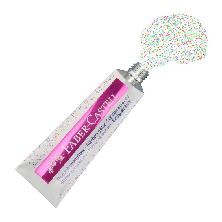 Faber-Castell Glitzer-Gel Regenbogen Set