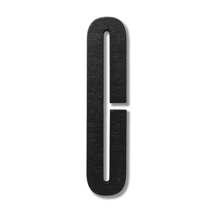 Design Letters - Wooden Letters Indoor C, schwarz