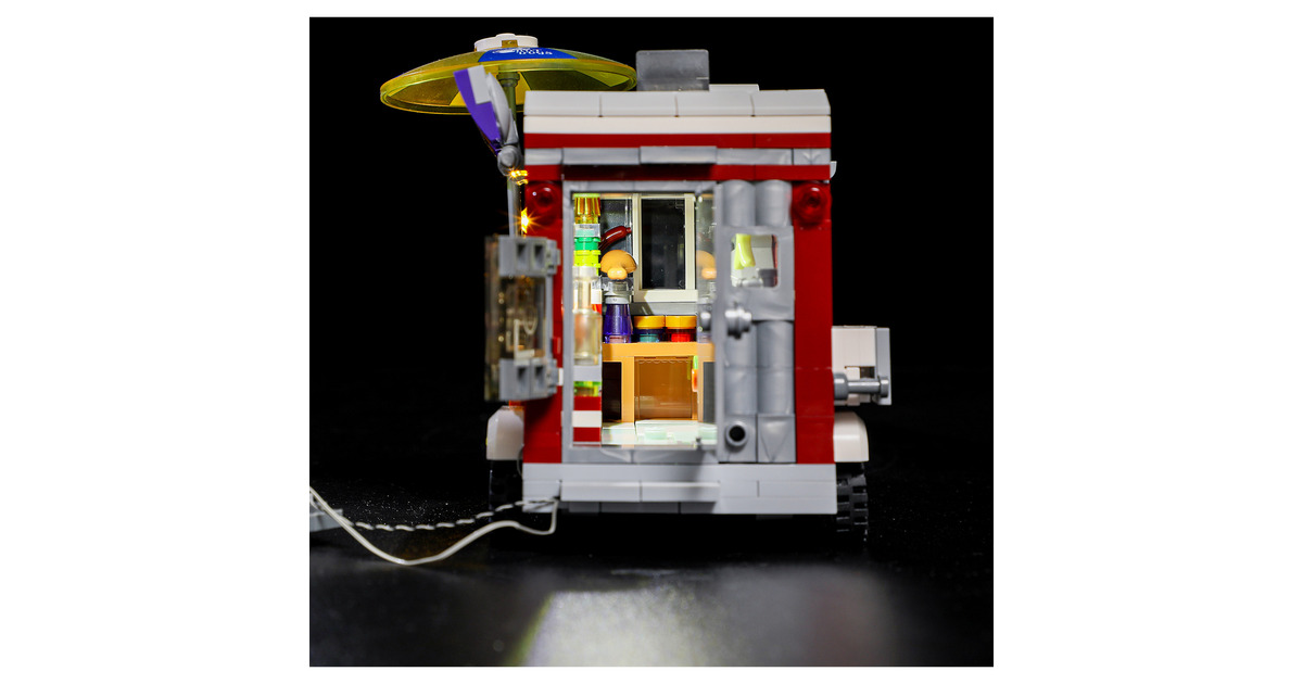 LumibricksStreet Fusion - Chili Dog Trailer Constructiespeelgoed  (F9046)