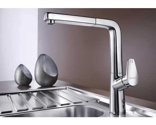 Blanco keukenkraan AVONA-S chroom 521277