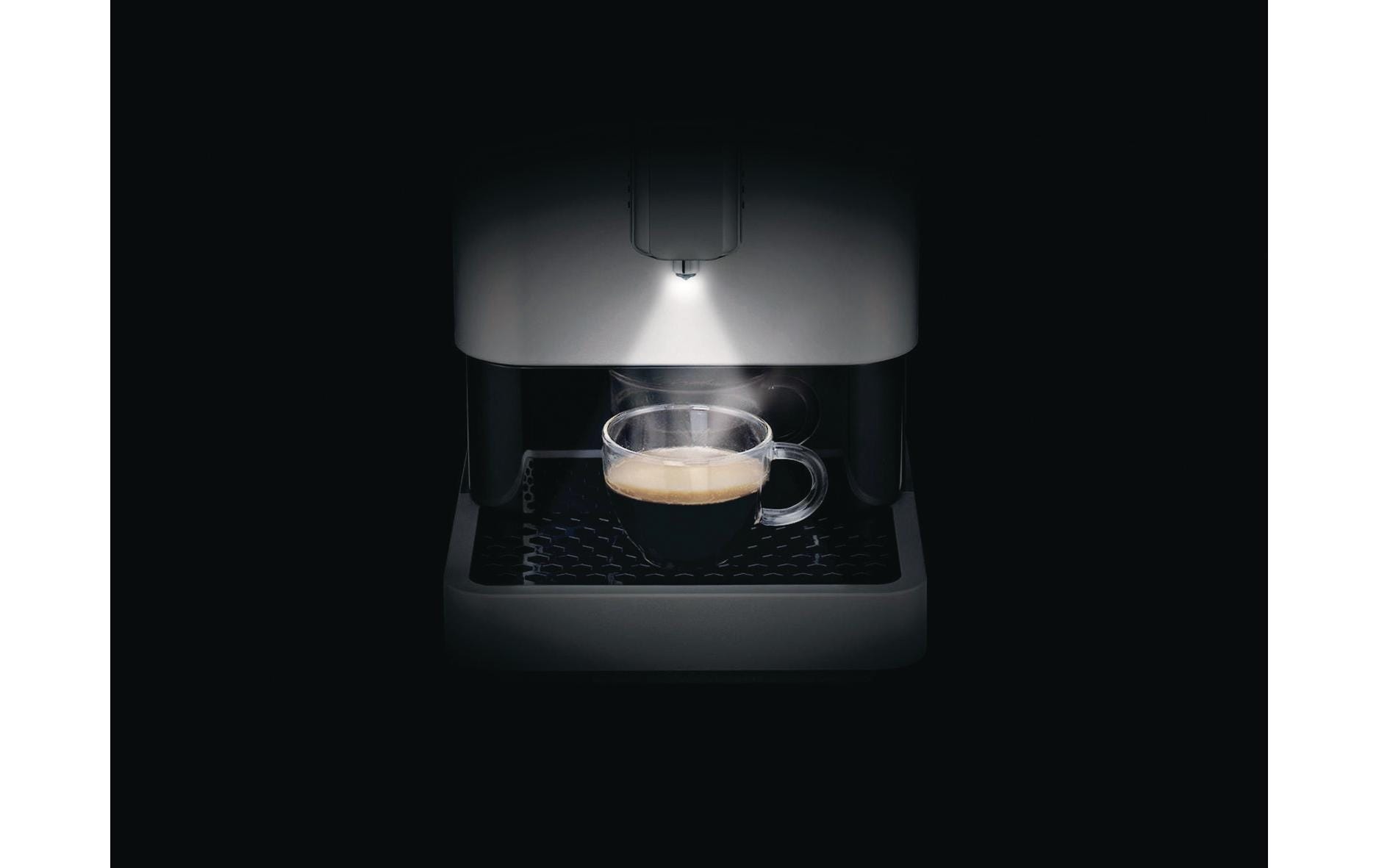 Kaffeevollautomat Finessa Milk Weiss, Schwarz<br>Kompakter Kaffeevollautomat