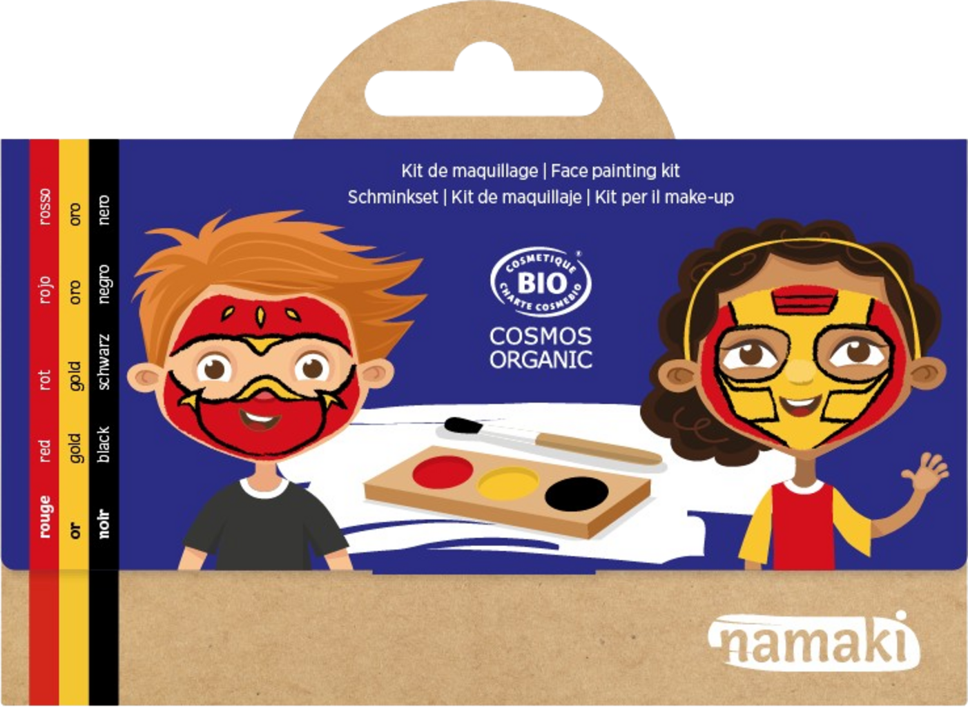 namaki  Ninja & Superhero Face Painting Kit