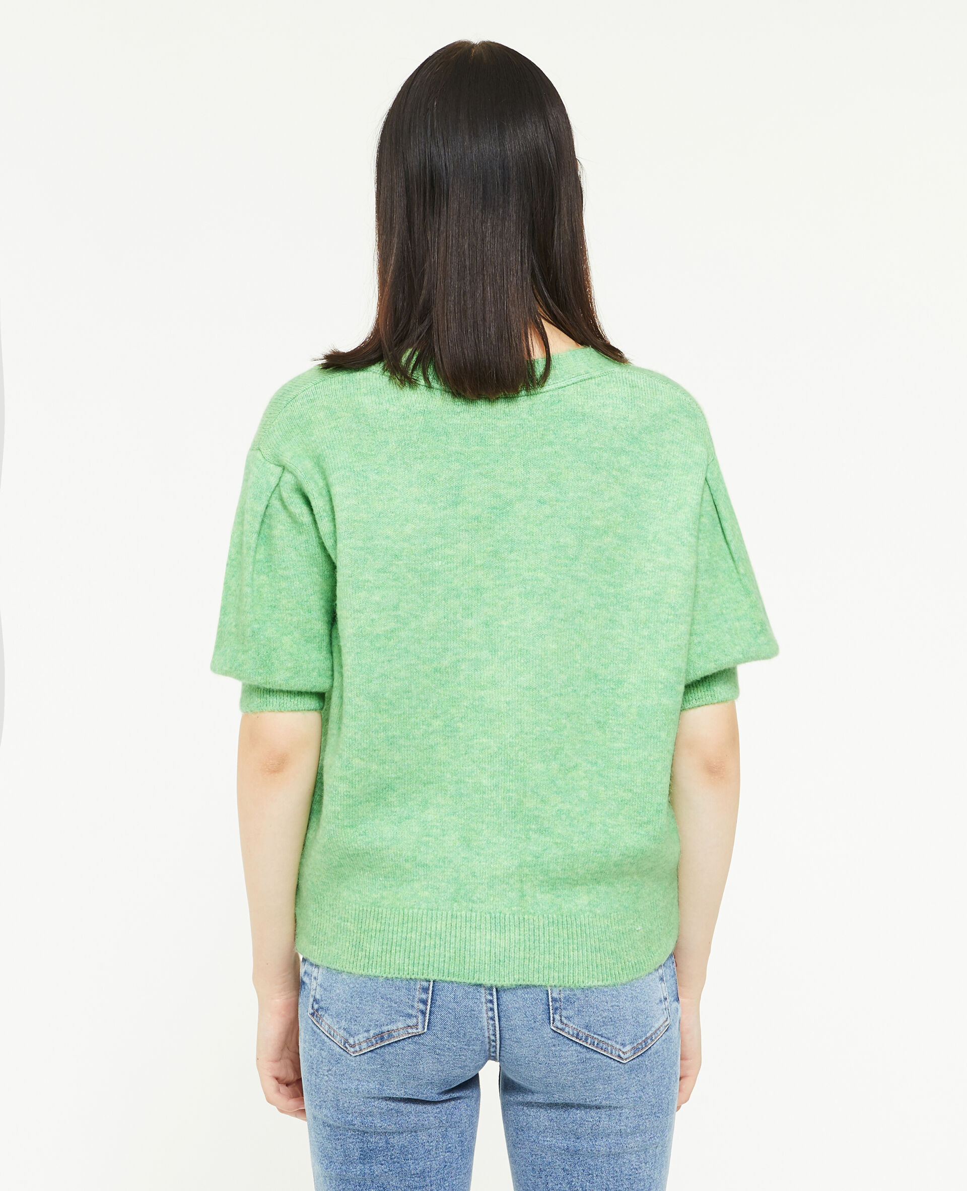 Gilet manches courtes ballons - Vert