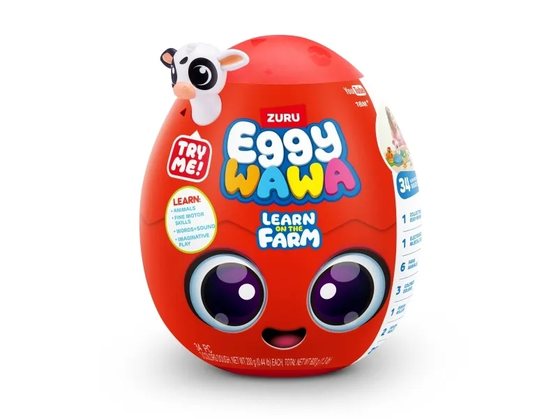 Zuru Eggy Wawa Surprise Egg Large - Surprise Farm Playset