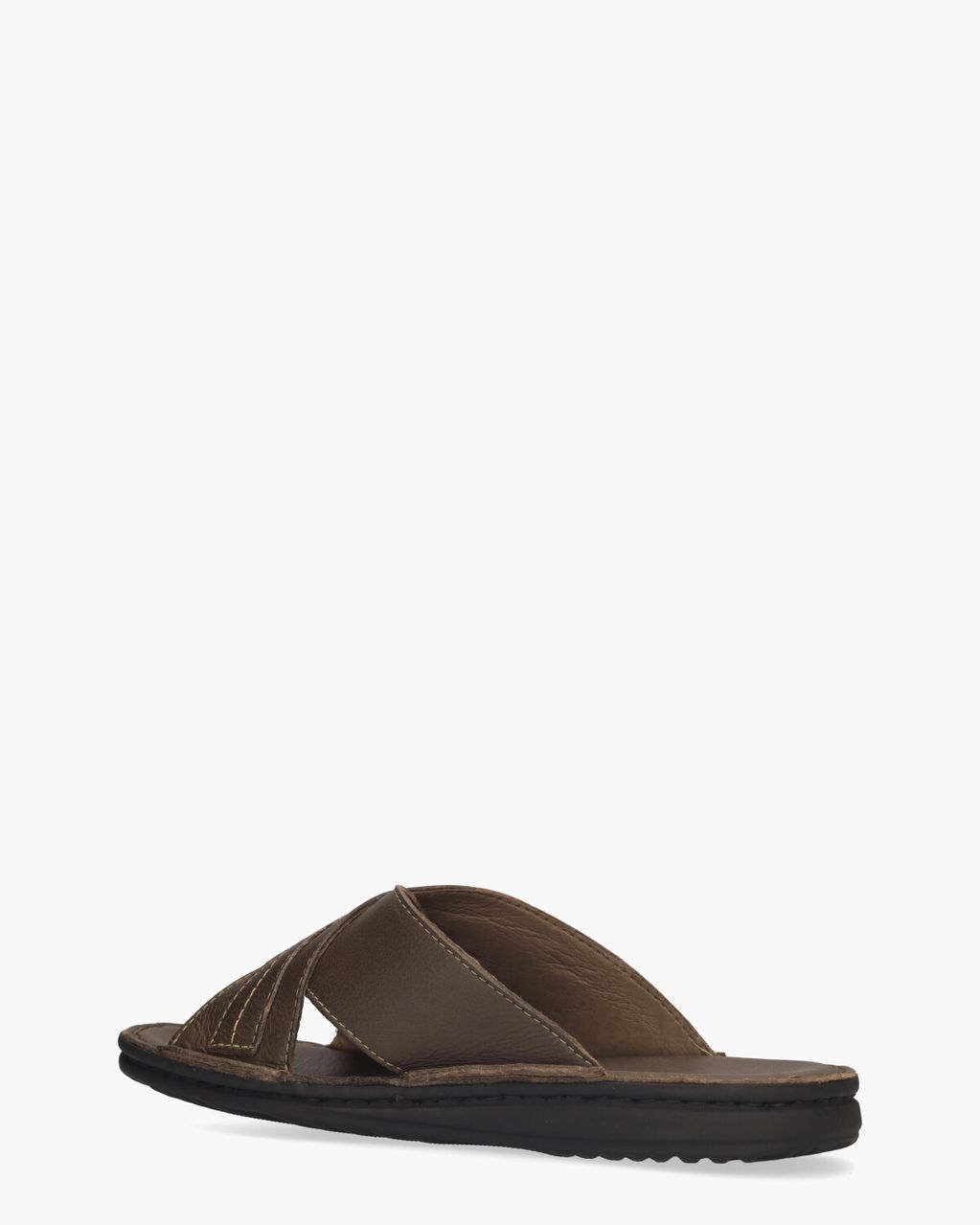 Cypres Walter Donkerbruin Herenslippers