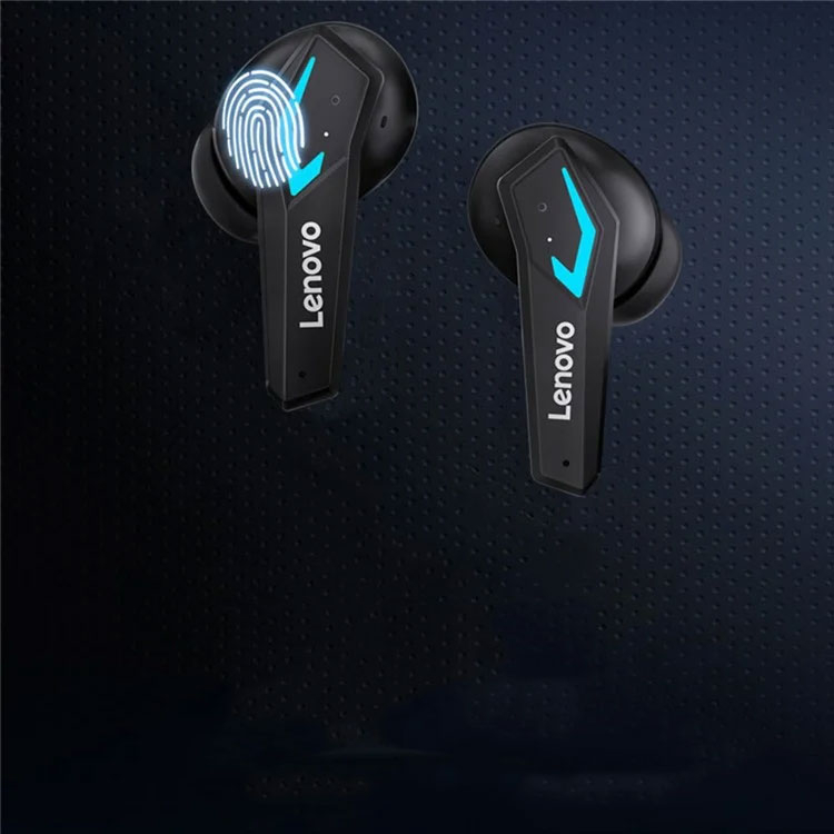 TG102 TWS Bluetooth 5.4 In-Ear Kopfhörer Gaming Headset mit KI-Noise-Reduction   Ladecase (300mAh) - Schwarz