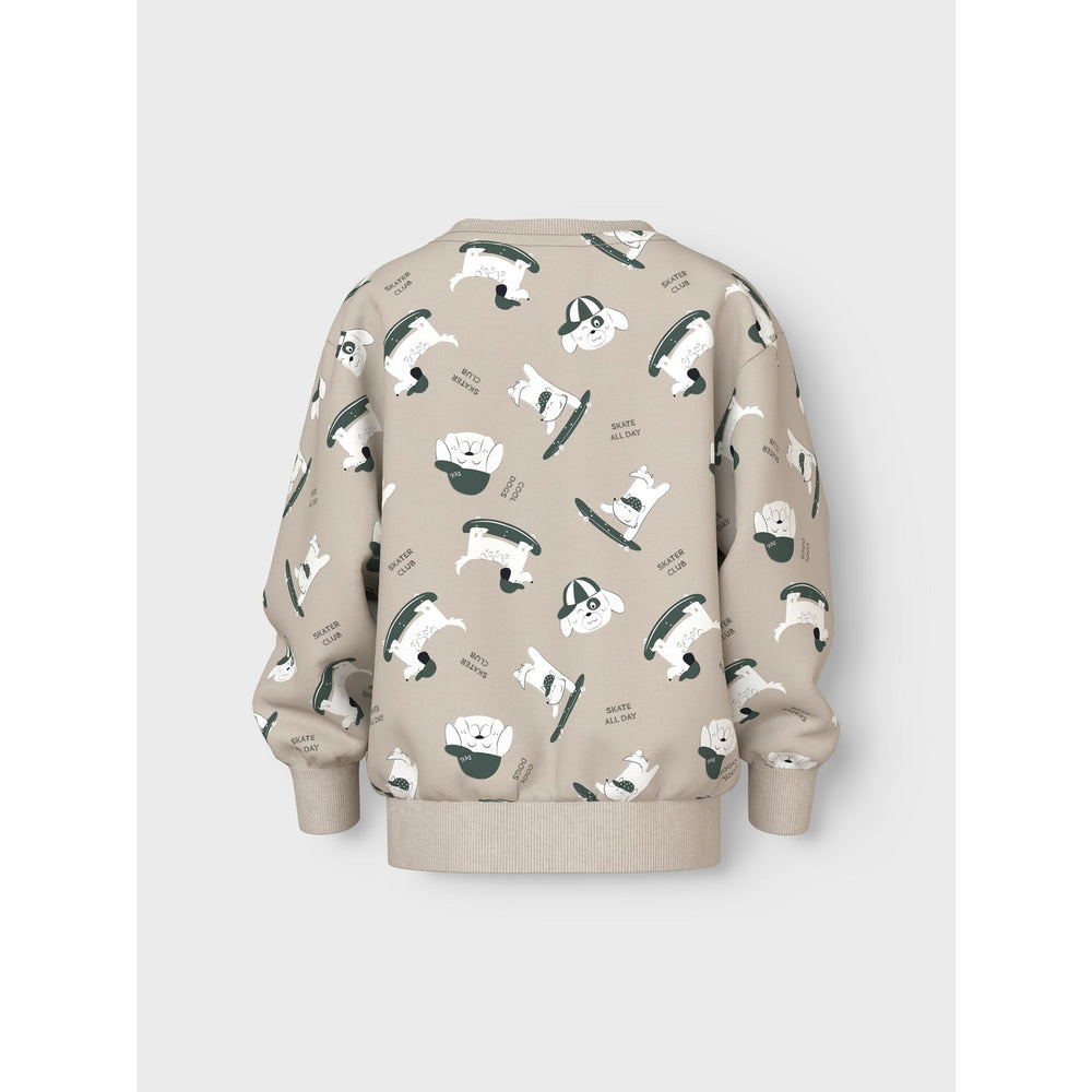 Køb Name It Peyote Skater Dogs Nmmvifelix Ls Nreg Sweat Unb