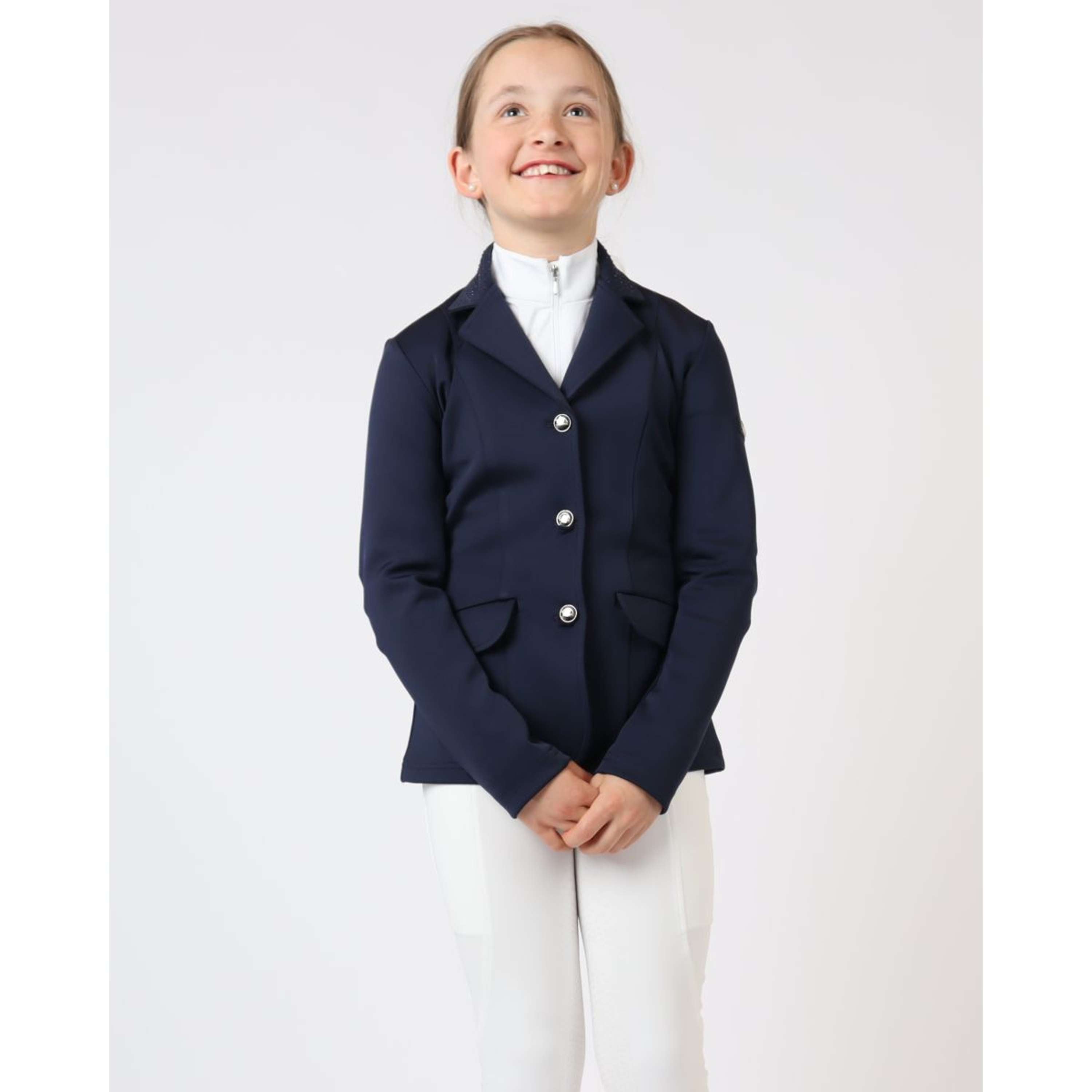 Montar Wedstrijdjasje Crystals Junior Navy