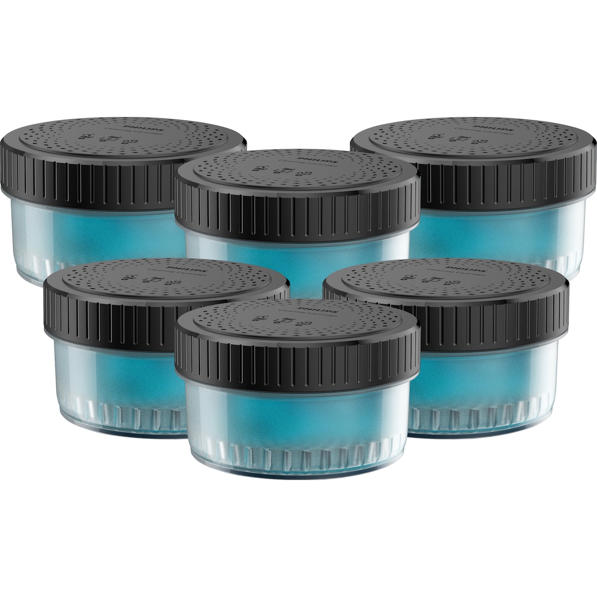 Philips Quick Clean Pod rensekassetter CC1350 (6-pakk)