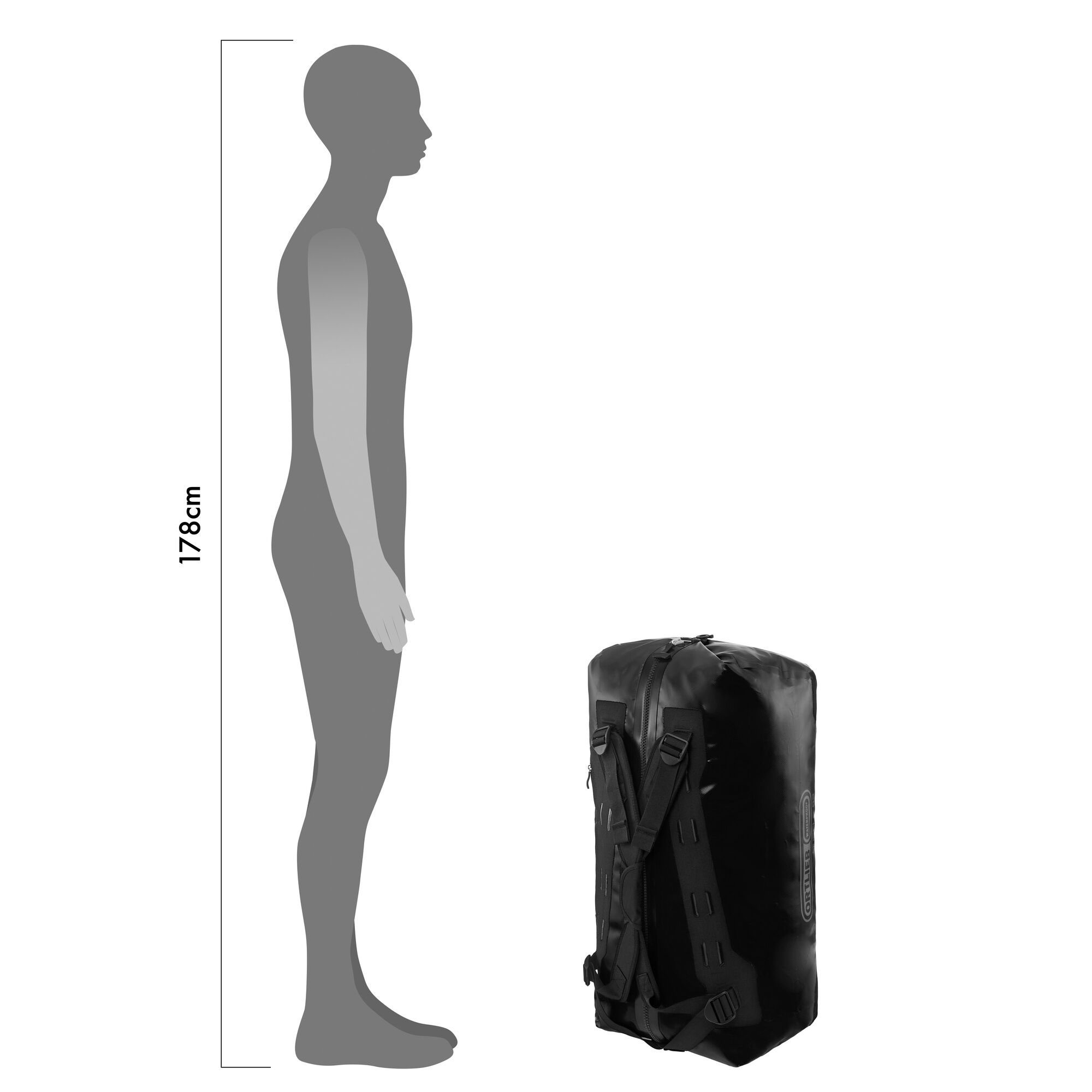 Ortlieb Duffle 85l Reisetasche schwarz