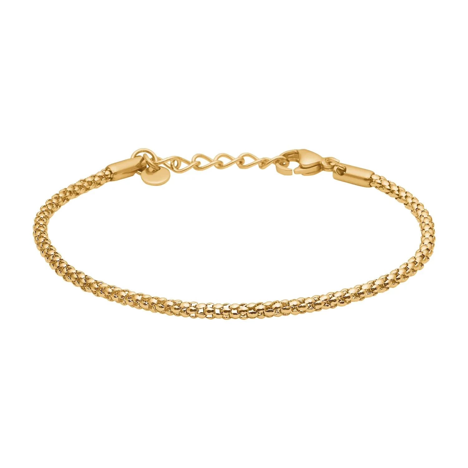 Tom Morris Box Chain Armbånd 18 kt. Forgyldt Rustfrit Stål TM00011