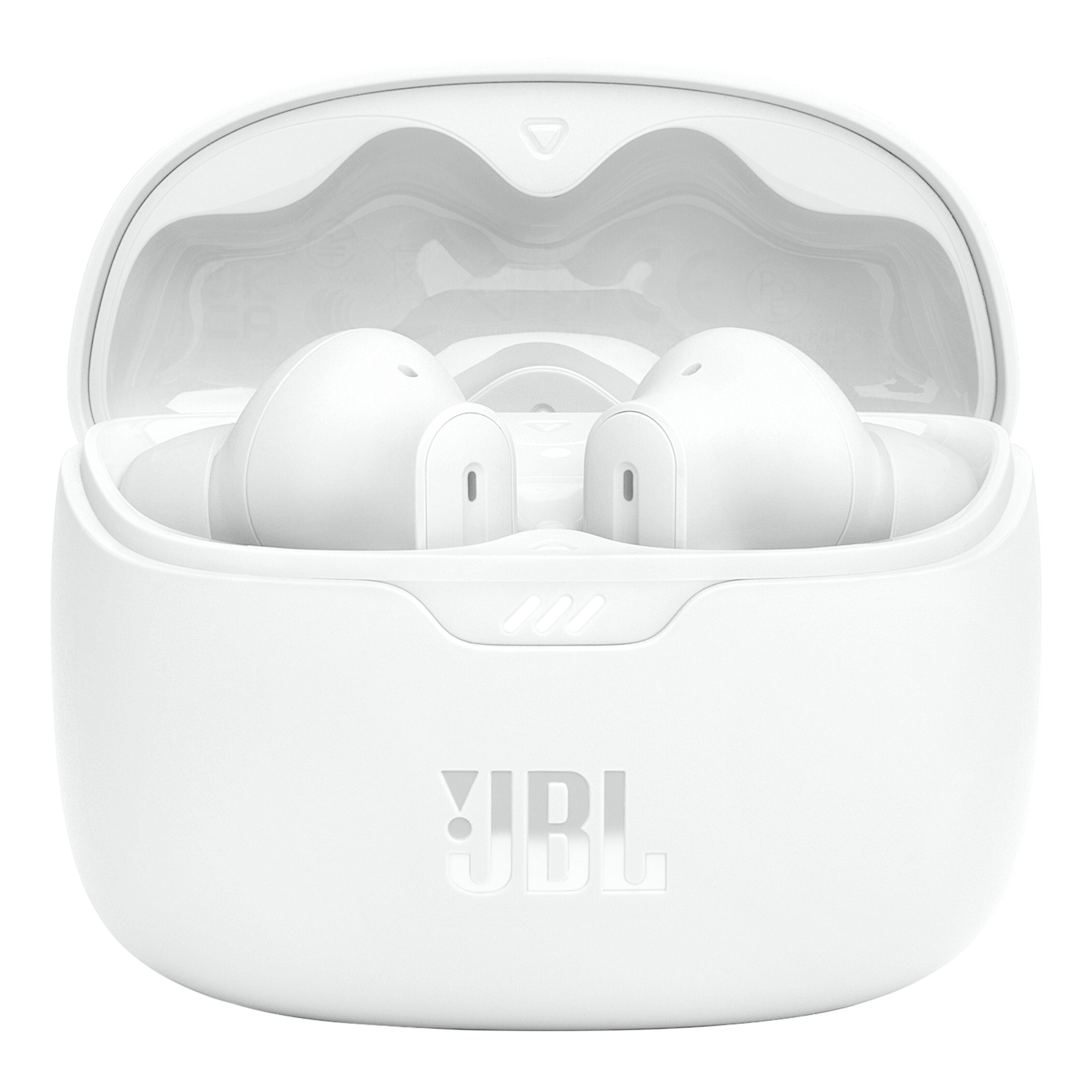 JBL Tune Beam Trådløse hodetelefoner med aktiv støydemping Hvit