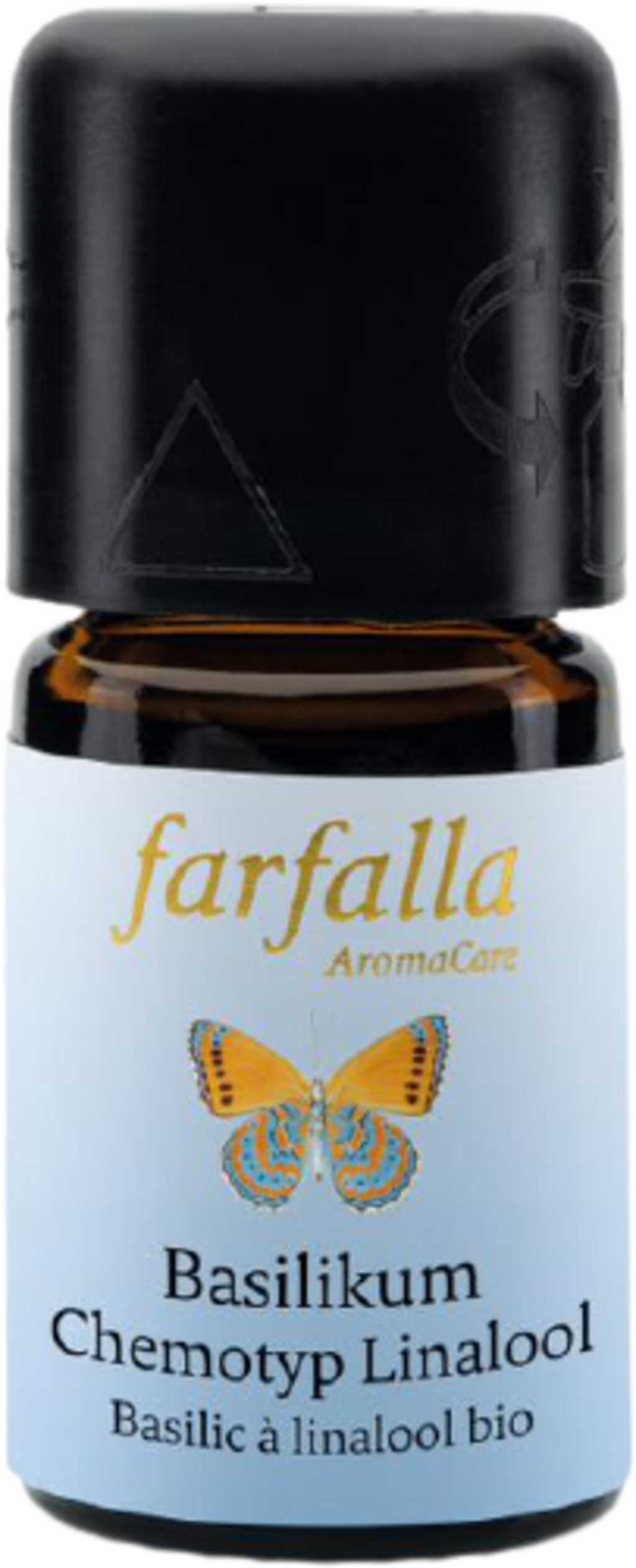 farfalla  Basilikum Chemotyp Linalool bio Grand Cru, 5 ml
