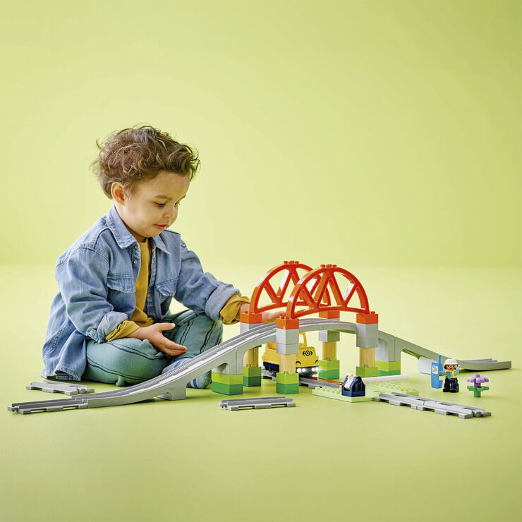 Lego Togbro og spor - udvidelsessæt