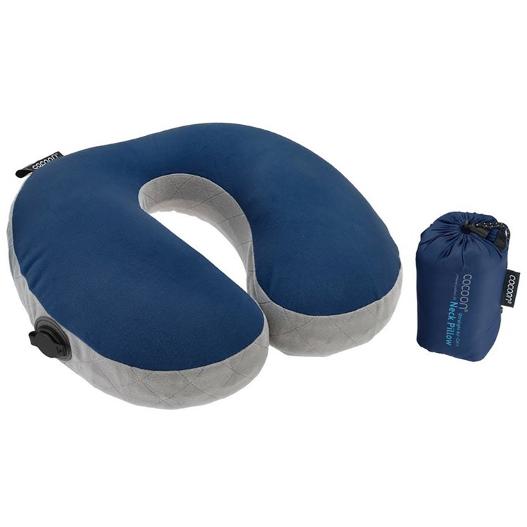 Cocoon Air Core Pillow UL Neck Galaxy Blue/Grey