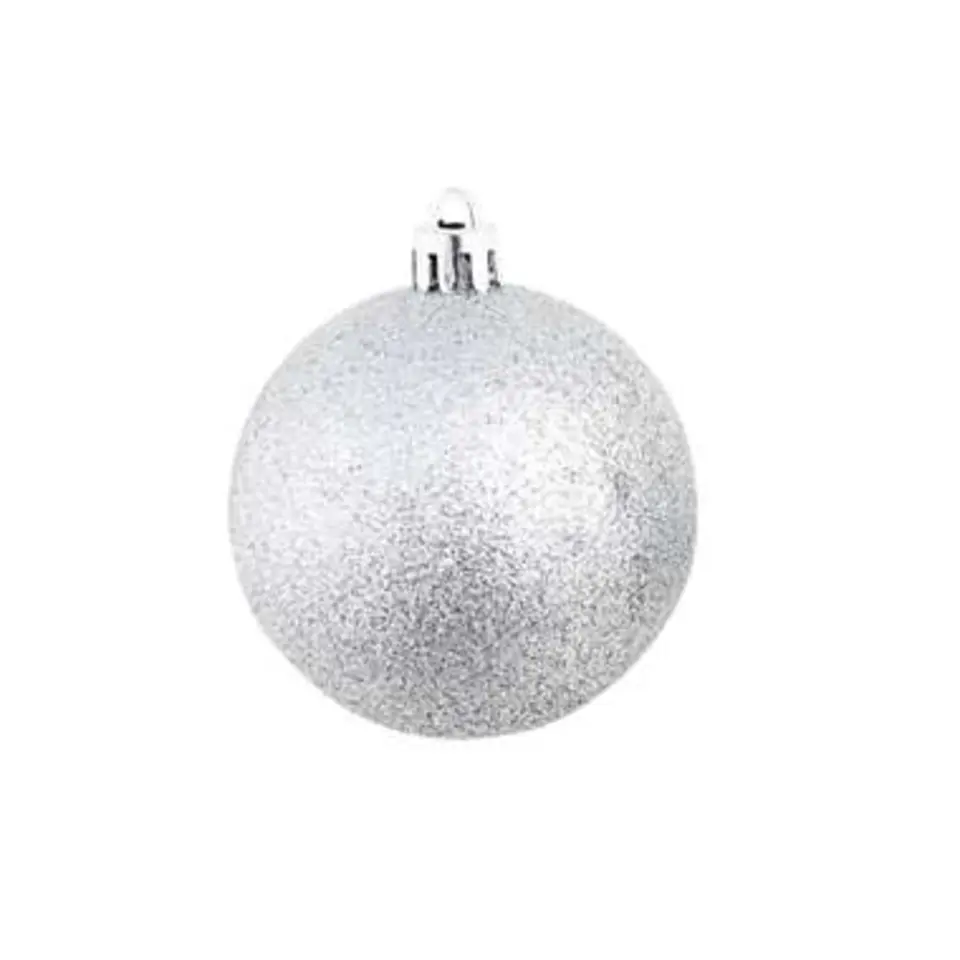 vidaXL - Kerstbal - Zilver - Kunststof - 100 stuks