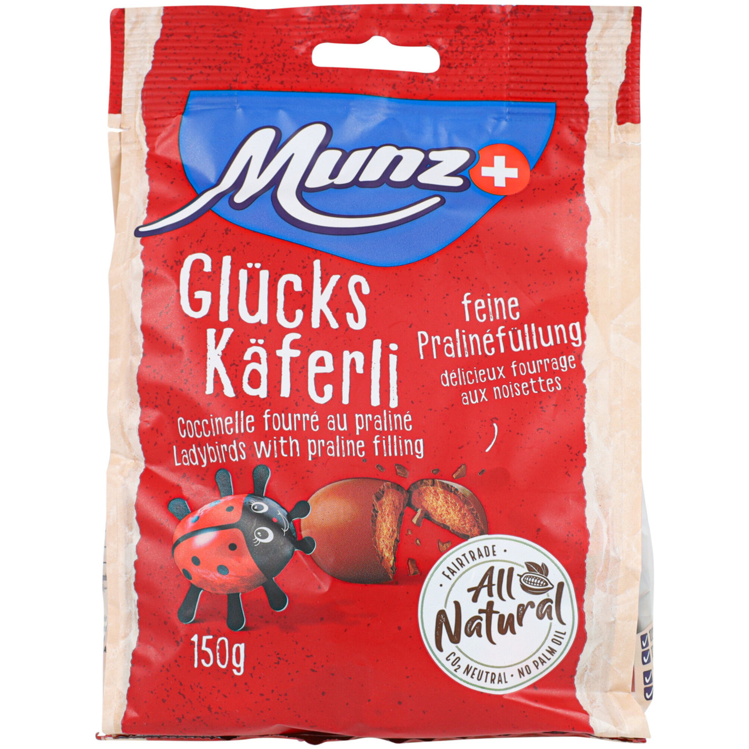 Munz Schokoladen Glückskäfer Mini 30 Stück