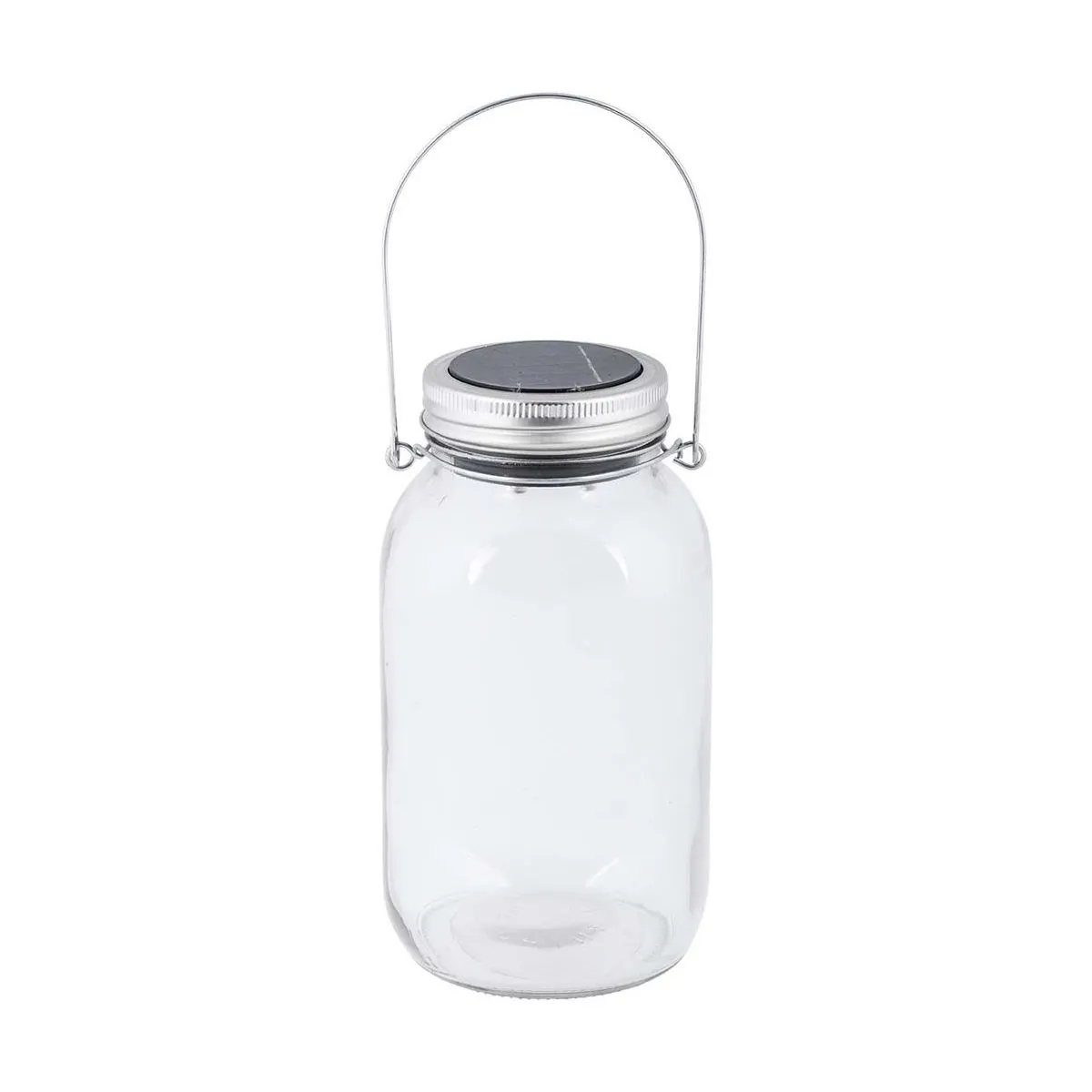 Esschert Design Bocal solaire LED en verre.