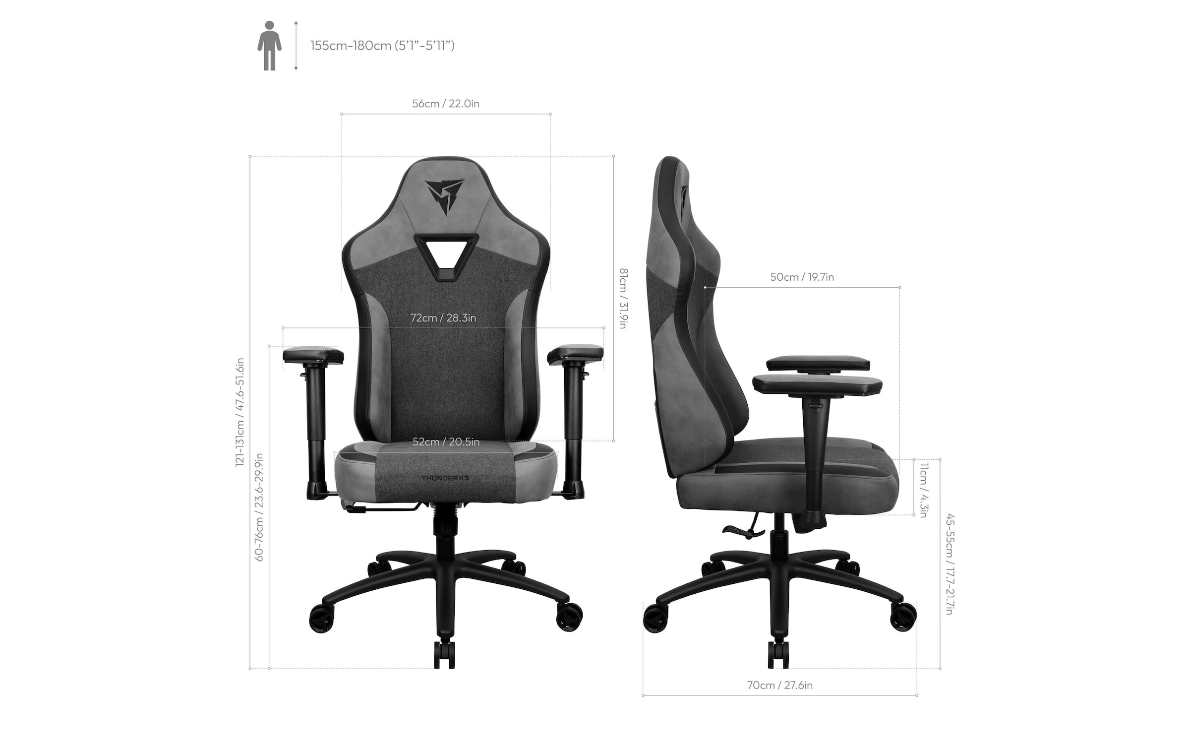 Gaming-Stuhl »ThunderX3 EAZE Loft« ()