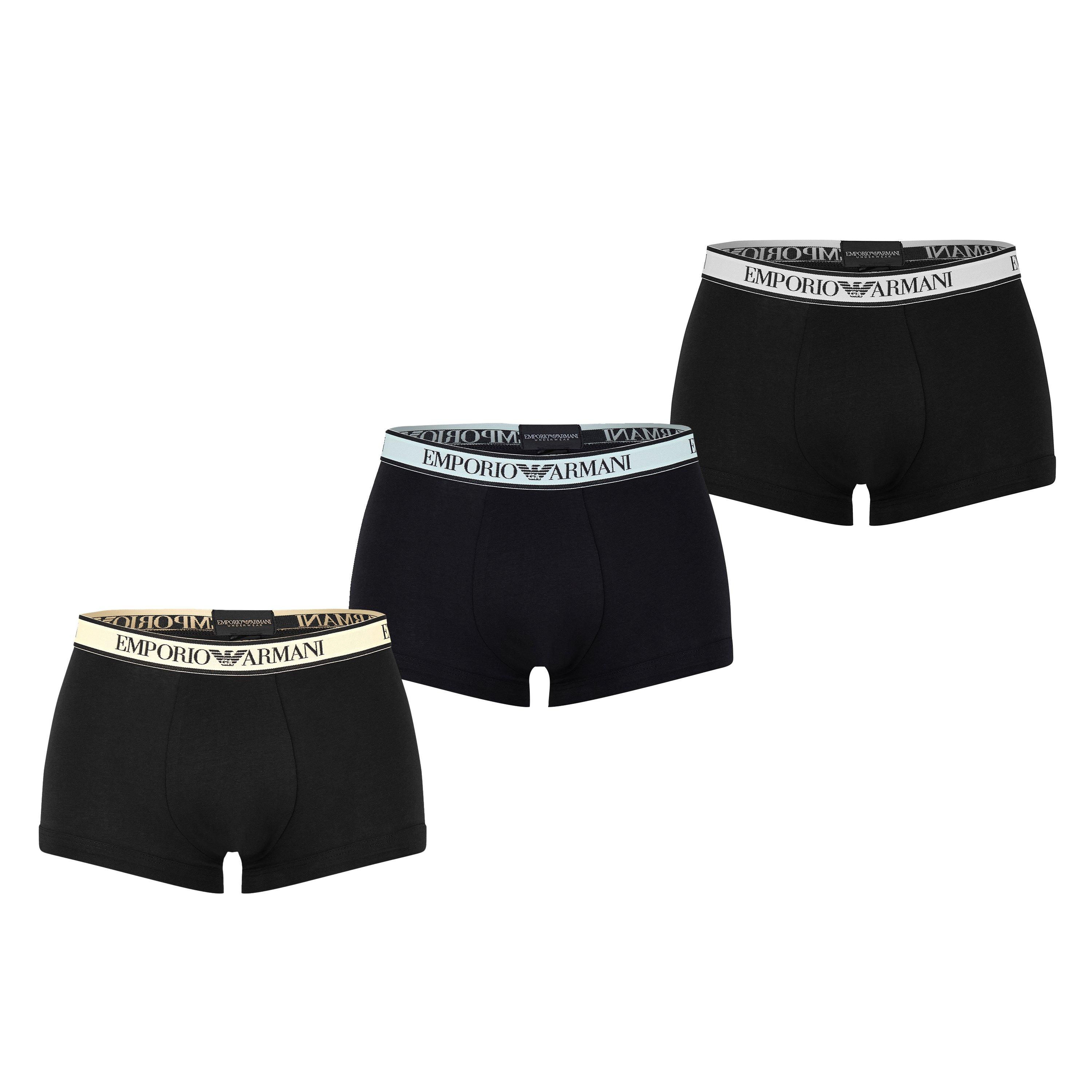 Emporio Armani Core 3 Pack Boxer Shorts