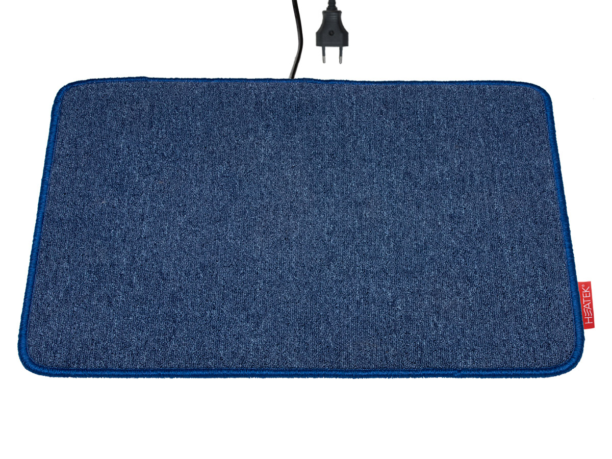 HEATEK 70 x 60 cm infrarood voetenmat - blue