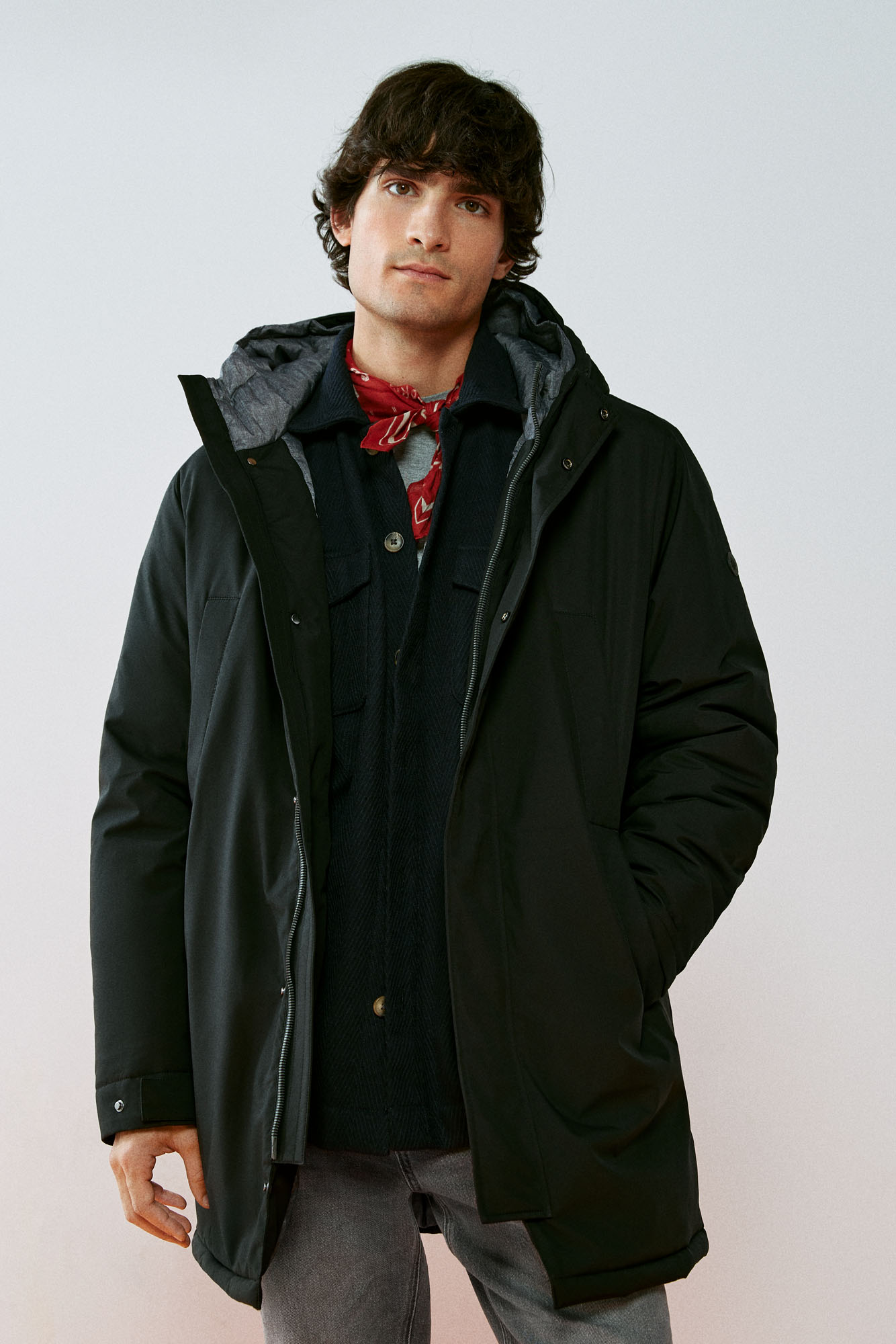 parka acolchoada térmica