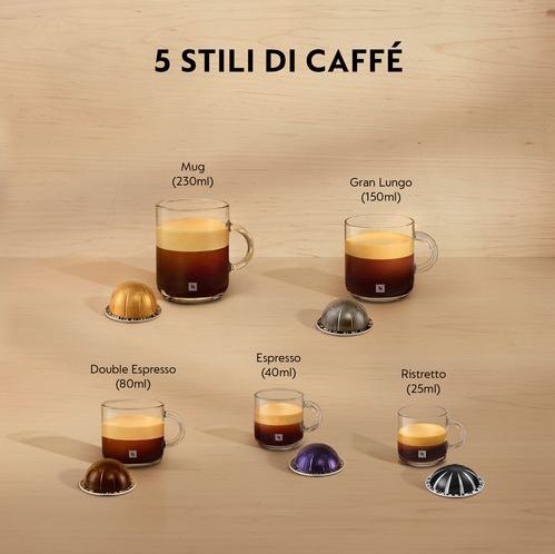 Krups - Vertuo POP XN9205 - Koffiezetapparaat - Spicy Red - B-Corp Gecertificeerd