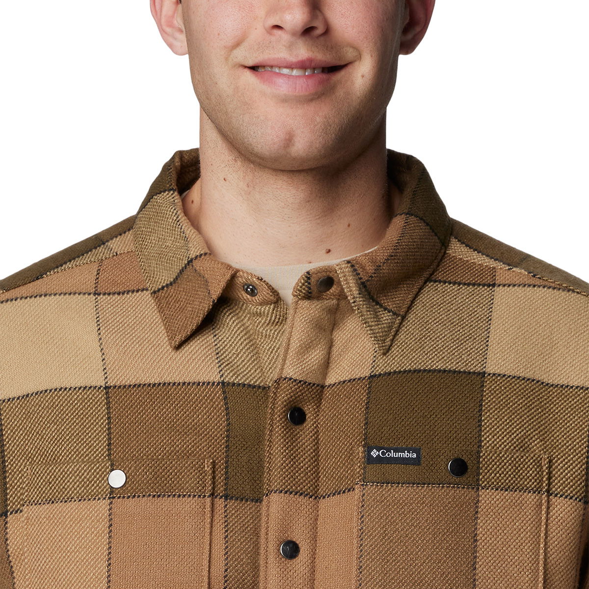 Columbia Windward II Shirt / fleeceskjorte, herre (Delta Multi)