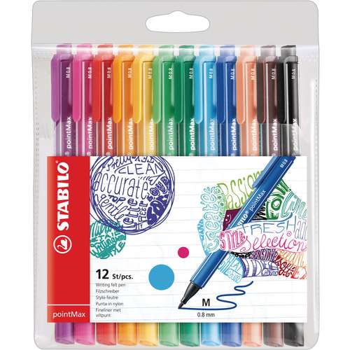 STABILO® pointMax Filzschreiber, Sets