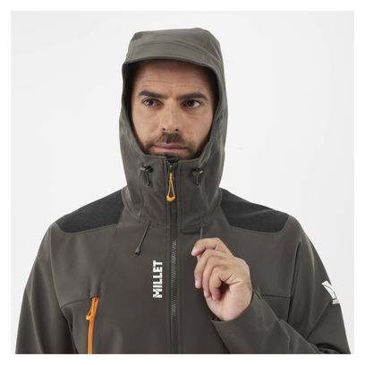 Veste Softshell Millet K Absolute Shield Vert