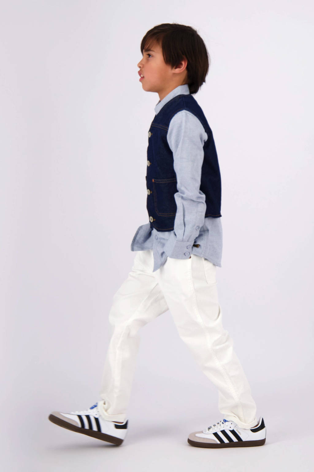 Vingino loose fit jeans wit