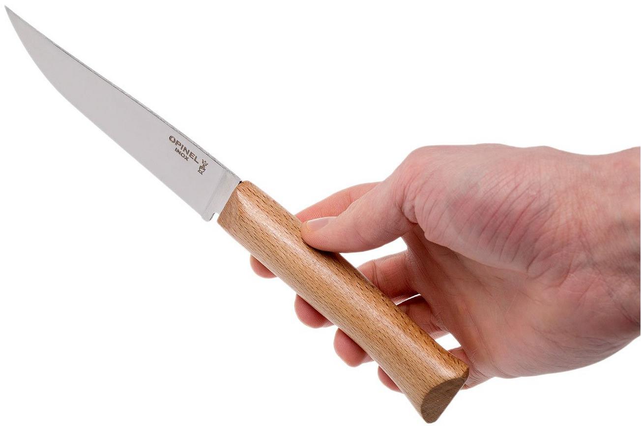 Opinel Cheese set, kaasmes en vork RVS, 001834